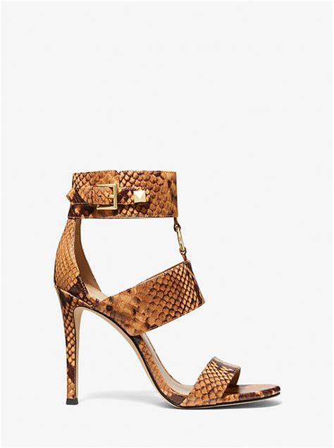 amos sandal michael michael kors|Amos Leather Sandal .